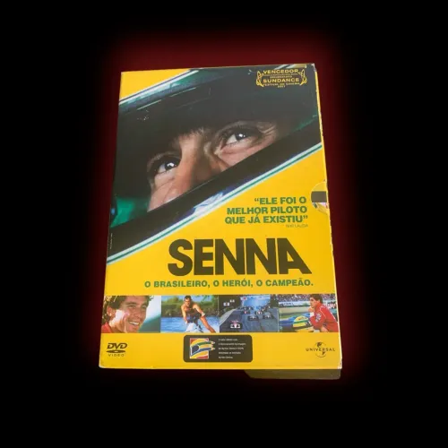 DVD Senna com luva