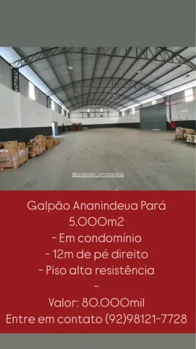 Galpão 5.000M² - ANANINDEUA /PARÁ