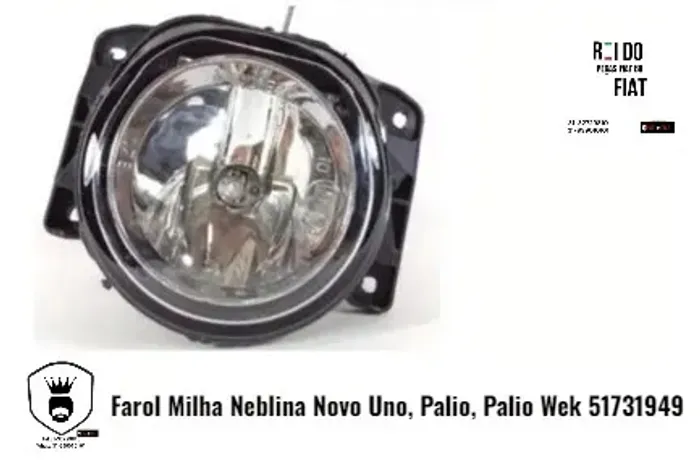 Farol Milha Neblina Novo Uno, Palio, Palio Wek 51731949 usado
