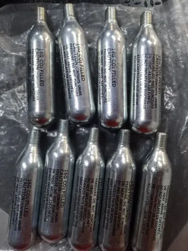 Cartucho de CO2 16g para inflar pneus 