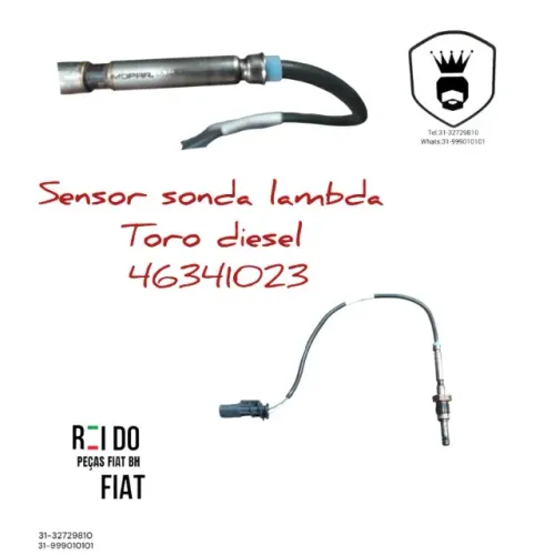 Sensor sonda lambda Toro diesel 