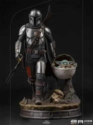 Mandaloriano 1/4 Iron Studios 