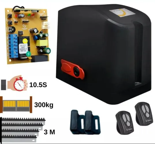 instalado motor para portao eletronico garen so 580.00 1/5 para 300 kg