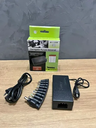 Fonte Carregador Universal Notebook Adaptador 120w