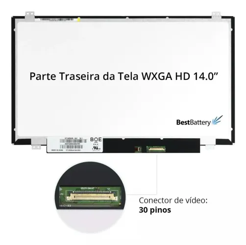 Tela 14.0 Led Slim Nt140whm-n41 V8.0 Para Notebook