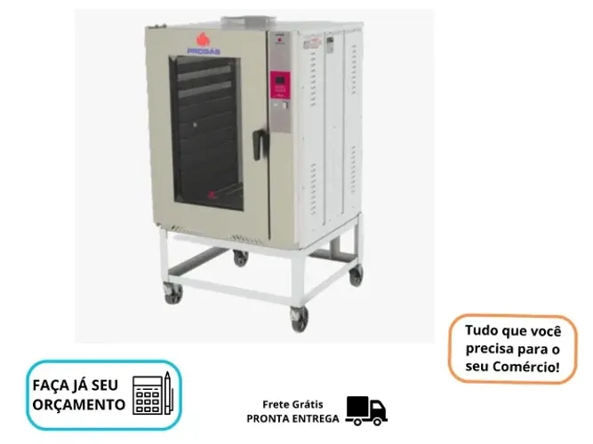 Forno 8 Esteiras Progas Elétrico Monofásico 220v