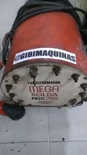 Solda elétrica mega solda 250 amp
