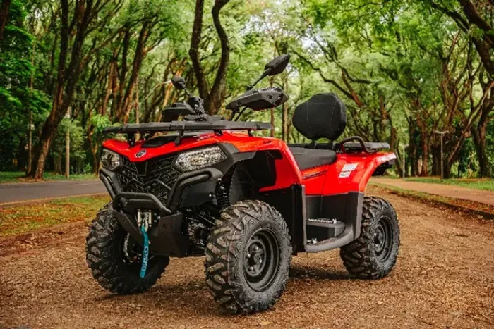 Quadriciclo Cfmoto Cforce 450 Vermelho 2024