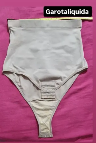 Cinta Modeladora GG Dilady zero barriga bege cintura 34cm reforçada na barriga