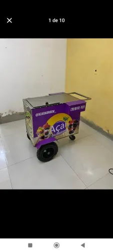 Carrinho de açaí *45 aceito cartão.