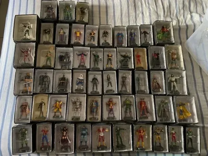 Miniaturas eaglemoss RARAS e Regulares - Marvel e DC