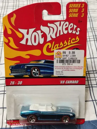  Hot Wheels Classics 69 Camaro
