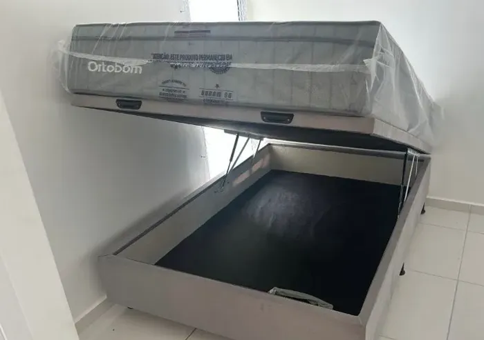 Baú Casal Cinza Inca