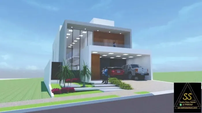 Casa de Condomínio com 4 quartos, Parque Universitário - Condomínio Toscana, Franca - R$ 3