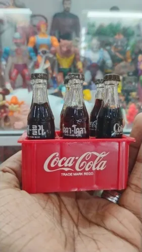 Mini Engradado Com Garrafinhas De Coca Cola ANOS 90