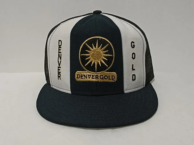 Boné Denver Gold MADE IN USA anos 80