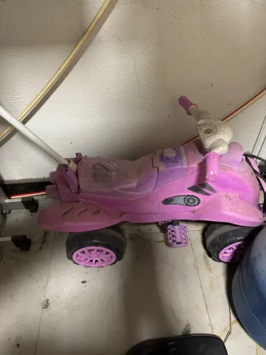 Quadriciclo infantil rosa