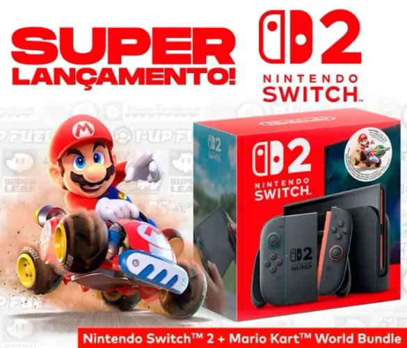 Nintendo Switch 2: O Novo Console Chegou na Loja Multivendas, em até 10x sem Juros!