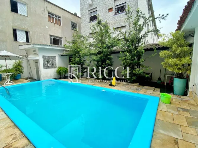 COMPRAR SOBRADO MARAVILHOSO 3 DORMITÓRIOS 1 SUÍTE COM PISCINA NO GONZAGA !!!