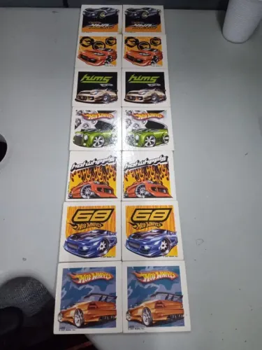 Jogo da memória de madeira educativo Hot Wheels