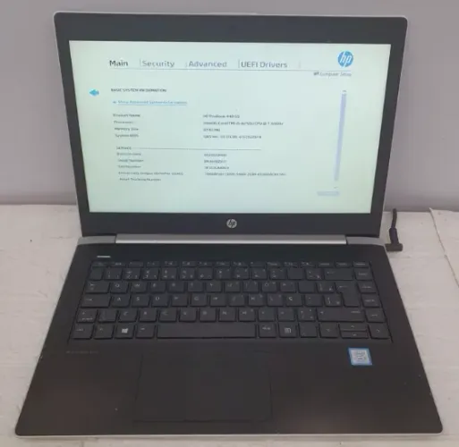 Notebook Hp Probook 440 G5 Core i5-8250 8GB HD:500GB