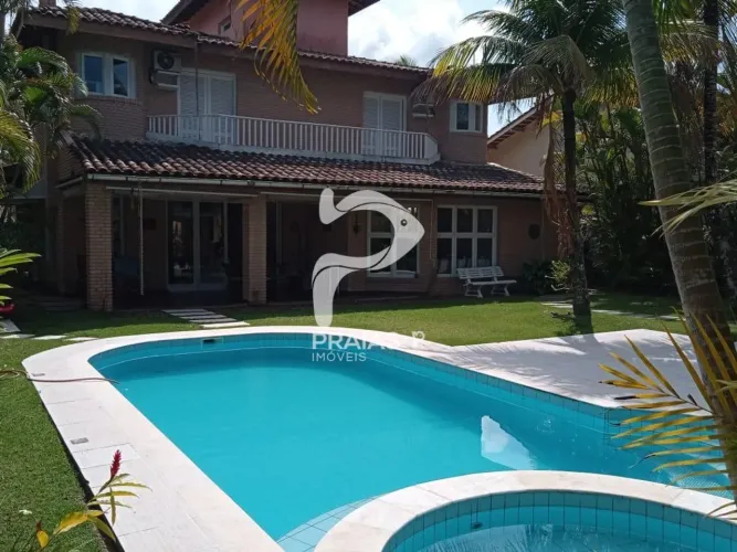 Casa em condomínio, 5 dormitórios, Enseada, Guarujá