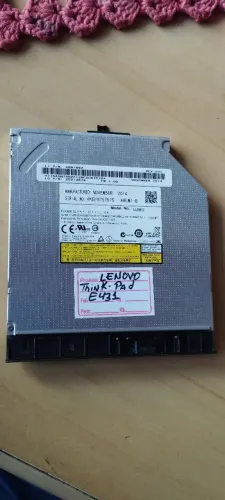 Leitor de DVD Lenovo ThinkPad E431 original, com frente 