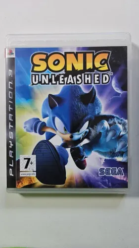 Jogo Sonic Unleashed - Playstation 3 ps3 original fisico