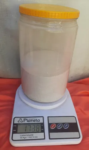 Pó de carbeto de silício misturado com calsita 1,7kg