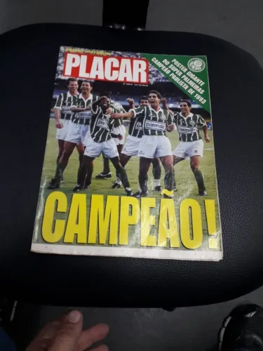 2 POSTER PALMEIRAS CAMPEÃO 1993  e copa do Brasil 2012