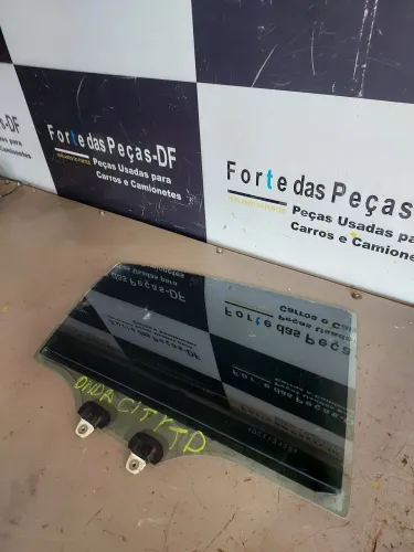 Vidro Da Porta Do Honda City 2008/14 T/D