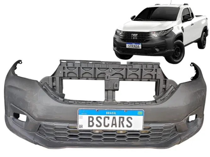 Parachoque Fiat Strada 2020 2021 2022