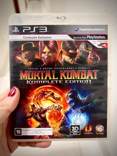 Jogo PS3 Mortal Kombat Komplete Edition