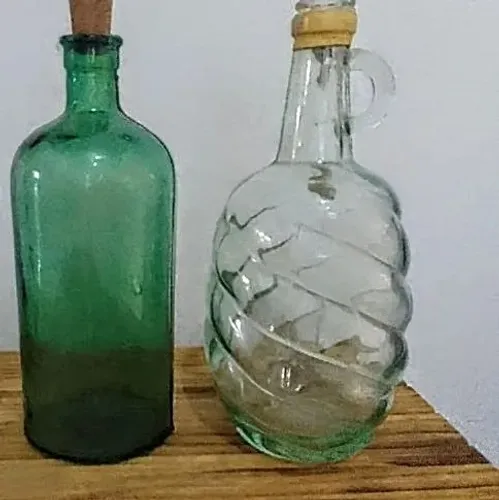 Garrafas de Vidro antigas