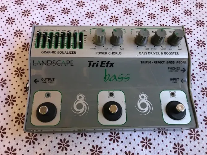 Pedaleira p/ Baixo Tri EFX Landscape faço Olxpay/ML