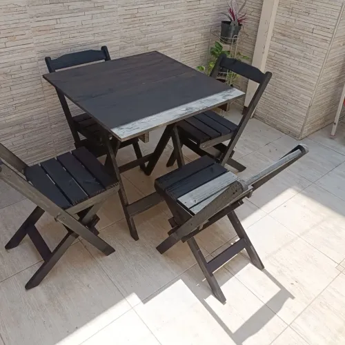 Mesa nova rústica ponto entrega
