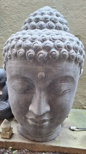 Cabeça do Buda importada de 115 cm Bali