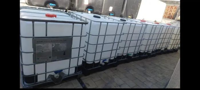 BOMBONAS IBC CONTAINERS 1000LITROS LIMPOS, P/AGUA,COMBUSTÍVEL