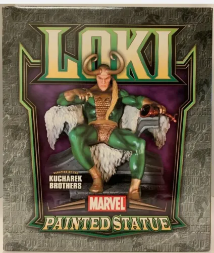Loki on Throne Bowen Designs