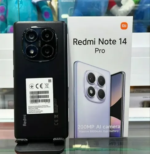 XIAOMI REDMI NOTE 14 PRO 4G 256GB/8GB RAM - CELULAR NOVO