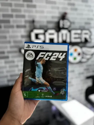 Jogo Midia Fisica Ea Sports Fc 24 Playstation 5 Narração de Gustavo Villani e Caio Ribeiro