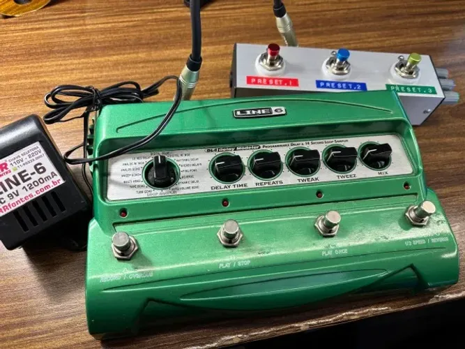 Line 6 DL4 com pedal preset