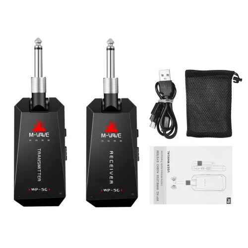 Sistema Sem Fio para Guitarra M-VAVE WP-5G