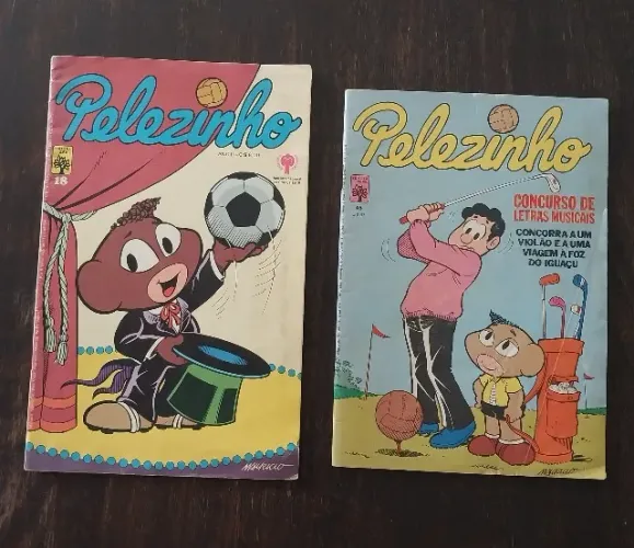 Gibi pelezinho n 18 e 45 raridade colecionavel 