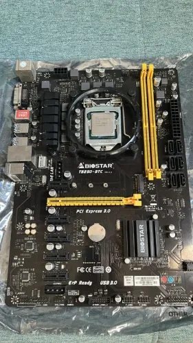 2x Placa mãe TB250-BTC + um processador + BRINDES (LEIA A DESCRIÇÂO)
