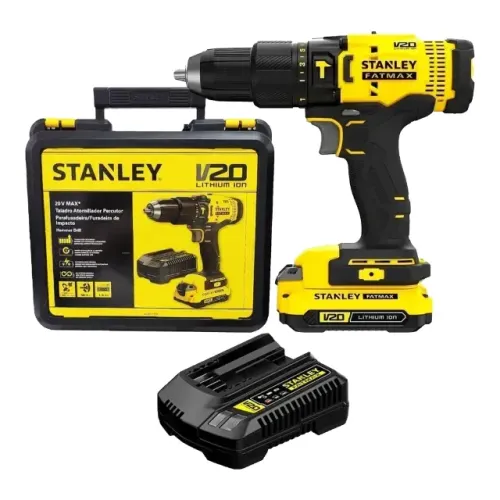 PARAFUSADEIRA FURADEIRA IMPACTO 20V SCD711D1K-BR 1 BATERIA - STANLEY