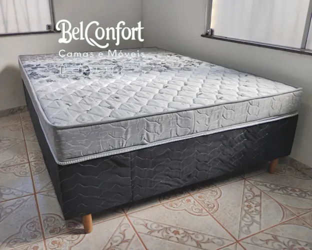 CAMA DE CASAL, COLCHÃO D33