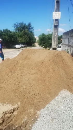 Areia e Pedrisco para sua obra!
