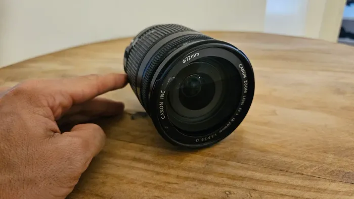 Lente Canon 18-200 mm IS 3.5-5.6