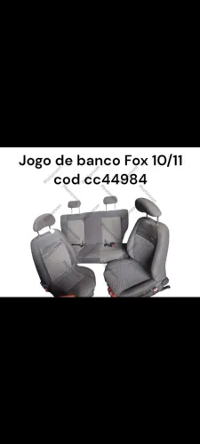 Jogo de banco Fox 